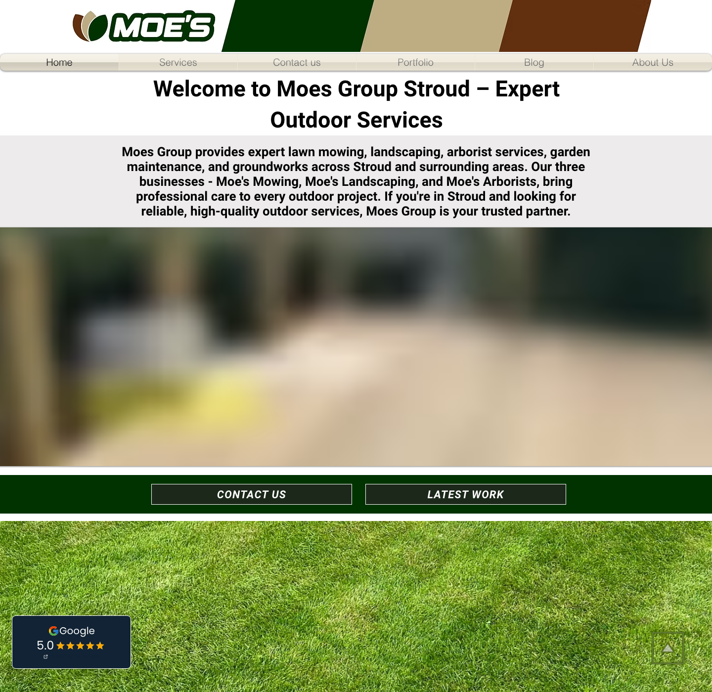 Moe's Group current site
